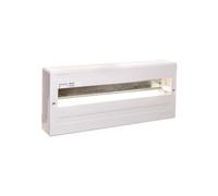 Distribuidor de módulos plástico 1x18 empotrado IP30 IDEAL 3854