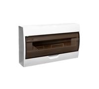 Distribuidor de módulos plástico 1x18 empotrado IP40 IDEAL 3834