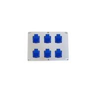 Distribuidor de pared 6x230V IP44 40203005 sin cable 29667