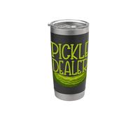 Distribuidor de pepinillos - Pepino Vegetal Pickles Vegan Vaso térmico de acero inoxidable de doble pared