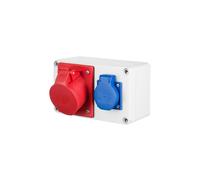 Distribuidor de potencia RS 2P+Z, 3P+N+Z 32A empotrado 6202-01