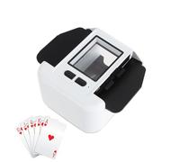 Distribuidor De Tarjetas -Automático Card | Dispositivo Eléctrico De Barajas | Dispensador De Mazo De Cartas Portátiles para Juegos De Fiesta Familiar, Torneos De Blackjack De Póker De Tarot,