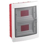Distribuidor empotrado 2x8 2 filas 16 módulos IP40 90912016