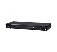 Distribuidor HDMI 4K de 10 puertos - HDMI - 10x HDMI - 4096 x 2160 Pixeles - Negro - Metal - 4K Ultra HD