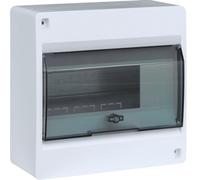 Distribuidor IC2 1x8M n/t, IP40, puerta transparente VD108TP