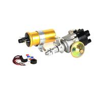 Distribuidor + KIT eléctrico + BOBINA Compatible para Lucas Reliant Robin 1973-1977 Distribuidor electrónico 45D4 + Bobina deportiva dorada