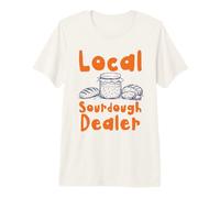 Distribuidor Local de Masa Madre Divertido Panadero Camiseta Premium