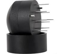 Distribuidor manual de café molido con 8 agujas de acero inoxidable para una mejor consistencia de café espresso (53 mm)