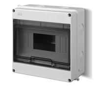 DISTRIBUIDOR PLÁSTICO EP-LUX PLUS NT 9M 1X 9M N+PE IP55 1953-01