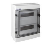 DISTRIBUIDOR PLÁSTICO RH-24 NT 24M 2X 12M N+PE IP65 IK07 36.24