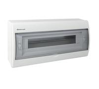 DISTRIBUIDOR PLÁSTICO RN-18 NT 18M 1X 18M N+PE IP40 IK07 7.7