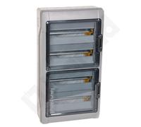 DISTRIBUIDOR PLÁSTICO RN65 NT 72M 4X 18M N+PE IP65 IK09 601948