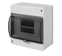 DISTRIBUIDOR PLÁSTICO S-6 NT 6M N+PE IP20 140X130X83 2306-01