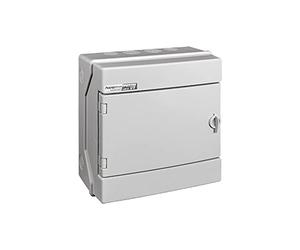 Distribuidor RH-8/UV para ambientes húmedos, caja de distribución AC/DC, IP65 E-P 8587