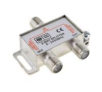 Distribuidor Sat & BK de 2 vías, 100 dB, blindado HD y Unicable, Sumergible