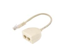 Distribuidor telefónico modular cat.5e 8 posiciones 8 contactos 15 cm
