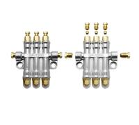 Distribuidor volumétrico de aceite de grasa, válvula separadora, divisor de 2/3/4/5/6/7 salidas for válvula de distribución de salida de aceite, 1 Uds.(5-bit)