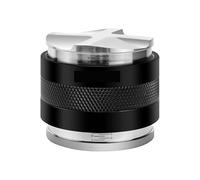 Distribuidor Y Prensador De Café, Herramienta Distribuidora De Espresso Ajustable 2 En 1 Con Profundidad Regulable, Apta Para Portafiltros Sin Fondo De 51/54/58 Mm, Compatible Con IKAPE.(51.0mm,Nero)