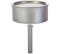 Distribuidora Ersa Filtro y Embudo Cafetera, Aluminio, Gris, 17,6 x 12,7 x 6,8 cm