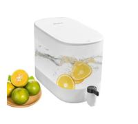 Distributeur De Boissons - Pichet Avec Distributeeur À Robinet Transparent | Pratique Distribuuteur D'eau Au Citron Gran Capacité | Adapté Pour Les Boissonns Froides À Emporter, Servir Ou Réfrigérer
