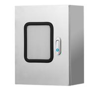 Distribution Boxoutdoor Electrical Enclosure Double Door Junction Box, Wall-Mounted Electrical Project Case With Insulation Mounting Plate, Waterproof & Dustproof Connect-Height 120cm-40×25×50cm