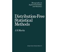 Distribution-Free Statistical Methods (Monographs on Applied Probability and Statistics) by J. S. Maritz (1981-01-01)