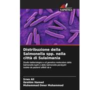 Distribuzione della Salmonella spp. nella città di Sulaimania: Studio batteriologico e di genetica molecolare della Salmonella typhi e della Salmonella paratyphi isolate da pazienti affetti da e