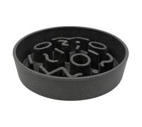 District 70 - Comedero Lento para Perros de Bambú - Gris Oscuro - Ø 17 cm