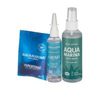 DISTROFARMA Pack Bienestar Completo | Spray Nasal Infantil 120ml + Agua de Mar Hipertónica 30ml + Spray Cutáneo Aloe Vera con Agua de Mar 150ml | Hidratación Natural Sin Aditivos