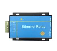 Disttocate Módulo de Relé de Red Ethernet de 2 Vías Controlador de Acceso Remoto IP Inteligente Hogar Inteligente Soporte de Industrial Modbus