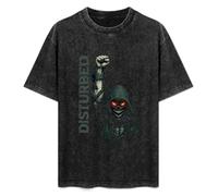 Disturbed Art Mens T-Shirt Black Unisex Top tee S