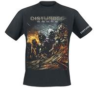 Disturbed Evolution - The Guy Hombre Camiseta Negro 100% algodón Regular