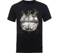 Disturbed - T-Shirt # M Black Unisex # Symbol
