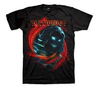 Disturbed - T-Shirt # S Unisex Black # DNA Swirl