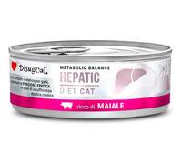 Disugual Diet Cat Hepatic de Cerdo Lata para Gatos 12 x 85 gr