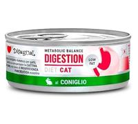 Disugual Dieta Gato Digestión Low Fat | Necesidades Nutricionales Especiales | Varios Sabores y Mezclas | (12x85Gr, Conejo)