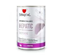 Disugual Dieta Perro Hepático | Necesidades Nutricionales Especiales | Varios Sabores | 6x400Gr | (6x400Gr, Pato)