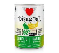 Disugual Fruit Conejo con Banana Lata para Perros 400 gr
