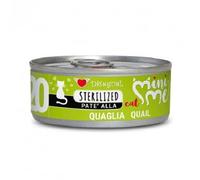 DISUGUAL Mini-Me Cat Wet Esterilizado Codorniz, 85gr