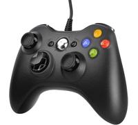 Diswoe Mando para Xbox 360, Mando PC con Vibración, USB Wired Gamepad de Controlador para Xbox 360/Xbox 360 Slim/PC (Windows 7/8/8.1/10/XP/Vista)