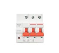Disyuntor 1/2/3/4P 63A 100A Cortocircuito Protector de sobrecarga Interruptor Temporizador Control remoto por voz(4P,63A)