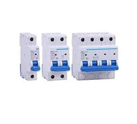 Disyuntor 1P, 2P, 4P, CC 250 V, CC 500 V, CC 1000 V, NB1-63 DC, energía solar fotovoltaica, minidisyuntor MCB de CC, 16 A, 32 A, 40 A, 50 A, 63 A, 1 unidad(40a,1P DC250V)