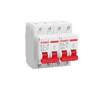 Disyuntor 2P-2P 24V DC 12V 48V 60V 110V interruptor de protección de batería cortocircuito positivo y negativo 10A 20A 50A 100A 125A 150A(6A)