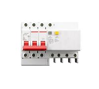 Disyuntor 3P+N con protección contra fugas DZ47SLE Interruptor de aire pequeño DZ47LE Interruptor de aire 63A(DZ47SLE-3P+N/25A)