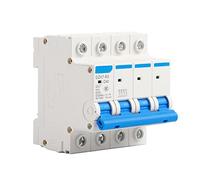 Disyuntor 4P 40A 400V 50Hz de Fuga, Mini Interruptor de Aire, Cableado Frontal DZ47-63 C40 en Miniatura, CC 40A