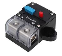 Disyuntor, 80A-300A Disyuntor de Audio Reiniciable para Automóvil Fusible de Recuperación Automática Botón de Reinicio Manual(200A)