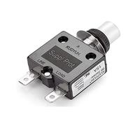 Disyuntor 98 Serie 15A Restablecimiento manual Interruptor protector de sobrecarga térmica 3A-50A Pasador recto tornillo Mini disyuntor(10a,With cap)