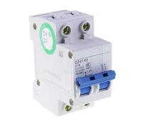 Disyuntor AC 2P 6A 10A 16A 20A 25A 32A 40A 50A 63A 230~400V MCB 2 polos energía Solar fotovoltaica PV Mini interruptor de aire AC(AC 16A)