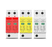 Disyuntor AC SPD 2P 20ka ~ 40ka 275V Protector contra sobretensiones for el hogar Dispositivo descargador de bajo voltaje(30-60ka,385V)