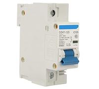 Disyuntor Automático 230V 80/100/125A Miniatura 30mA 1P Protección Sobrecarga Cortocircuito 7.5kA